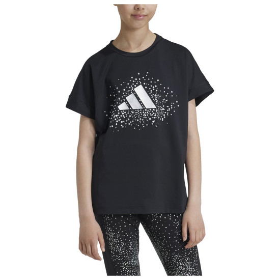 Adidas Παιδική κοντομάνικη μπλούζα Winter Glam Tee